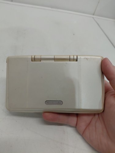 NINTENDO *JAPANESE VERSION* DS ORIGINAL WITH PEN - WHITE (MODEL: NTR-001JPN) image 5