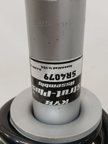 KYB Strut-Plus Black Complete Assembly - COMPATIBLE WITH VARIOUS MODELS *SEE PHOTOS* - BLACK/SILVER (MODEL: SR4079) image 5