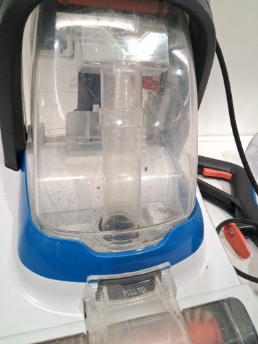 HOOVER corded POWERDASH PET COMPACT lightweight CARPET CLEANER - WHITE/BLUE (MODEL: FH50700V) image 4