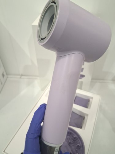 laifen se high speed hair dryer with 3 nozzle attachments- purple (MODEL: 1876543) image 9