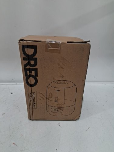 dreo quiet cool mist easy to fill air humidifier with 360° nozzle - 3L - 10.24" x 7.68" - white (model: dr-hhm006) image 2