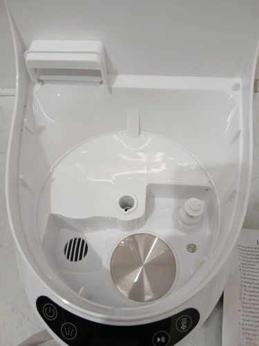 BabyBrezza Bottle Washer Pro 3-in-1 washer/sterilizer/dryer - holds 4 bottles - black/white (model: BRZ0103) image 7