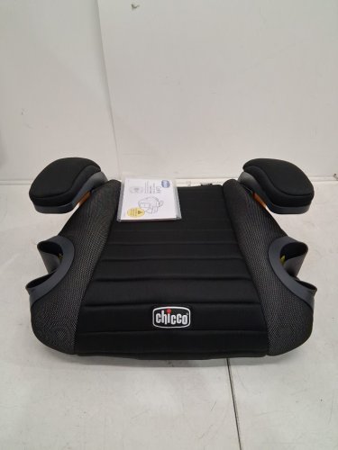 CHICCO GOFIT BELT POSITIONING BACKLESS BOOSTER SEAT - 40 TO 110LBS CAPACITY - KNIGHT BLACK - (MODEL: 7992941) image 2
