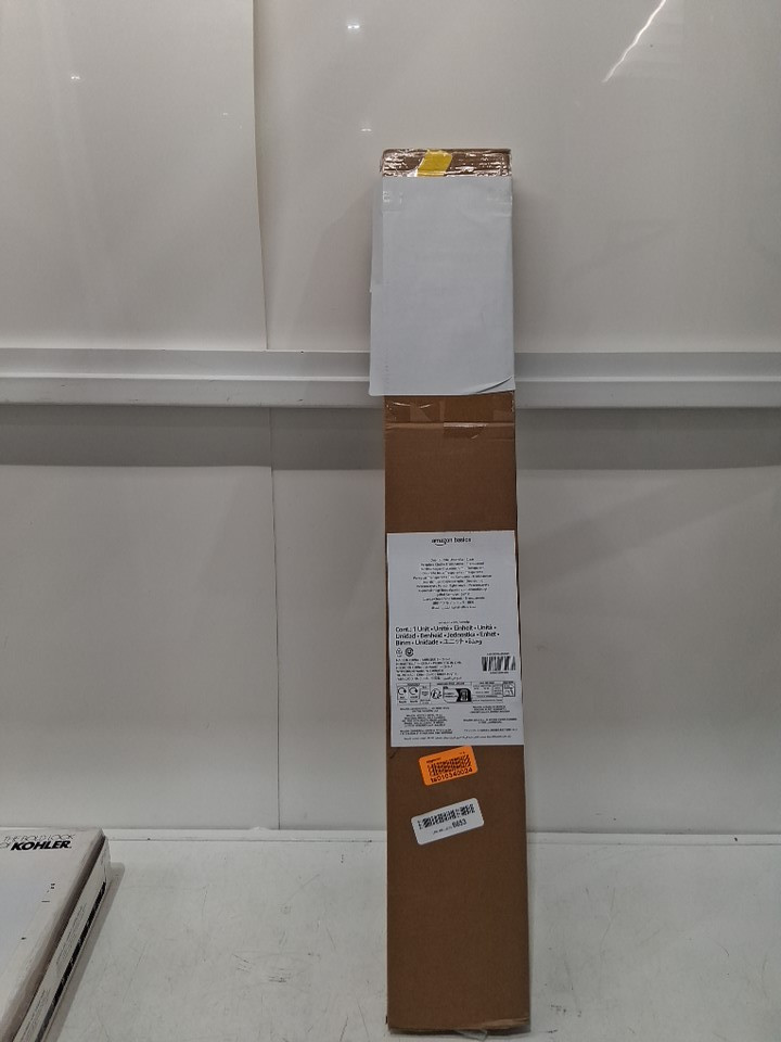 amazon basics round bubble umbrella - 35" - clear image 2