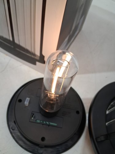 Sun soaked creations led tabletop solar lantern - 20-40 LM/ 16" - black (model: 1992746) image 3