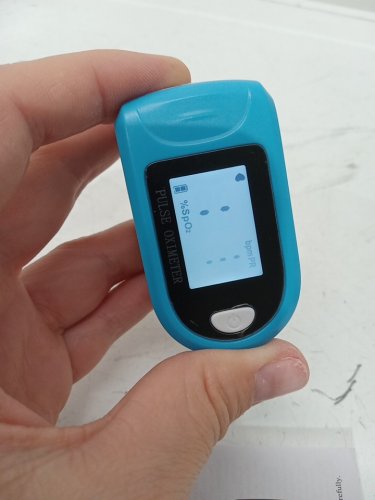 Deluxe Fingertip Pulse Oximeter WITH OLED Display - BLUE (MODEL:X1906) image 4