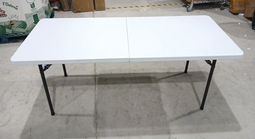 Star Elite Commercial Grade Folding Table with Handle - 6ft - white image 3