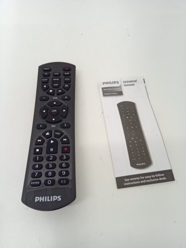 PHILIPS 3 DEVICE UNIVERSAL TV REMOTE - BLACK (MODEL: srp4322b/27) image 3