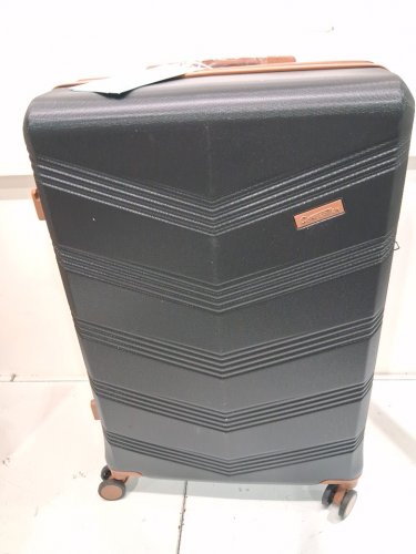 5PC CONCEPTEN Expandable Luggage Spinner Wheels TSA-approved Lock ABS Travel - 20"/24"/28" -  BLACK/BROWN - (MODEL:  C1 5PCS) image 3