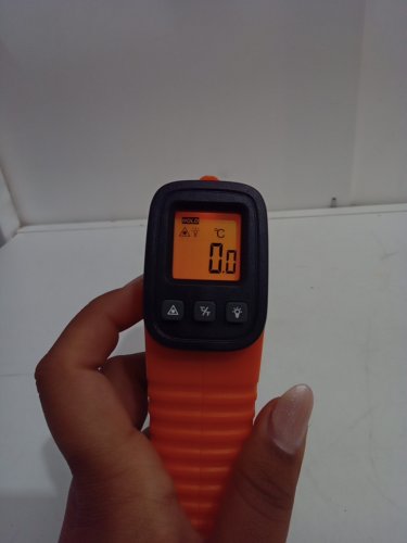 TempPro Infrared Thermometer Gun - 1022°F MAX - orange/black (model: TP30) image 3