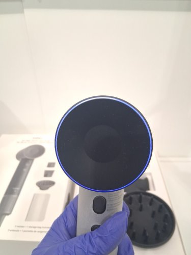 laifen se high speed hair dryer with 2 nozzle attachments and travel bag - black - (model: SE) image 6