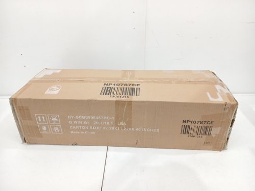 Costway Portable Roll-up Folding Camping Table WITH CARRY BAG - 47.6" X 23.6" X 17" - COFFEE (MODEL: NP10787CF) image 3