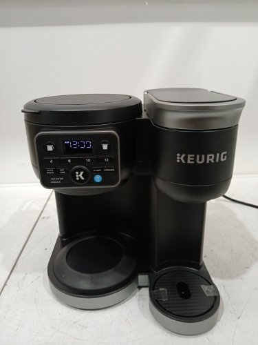 KEURIG K-DUO SINGLE SERVE & DRIP COFFEE MAKER - 12 CUP GLASS CARAFE - BLACK (model: K5600) image 3
