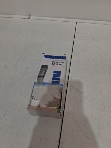 UNIVERSAL Garage Door Wireless Keypad - WORKS WITH chamberlain openers - grey image 2