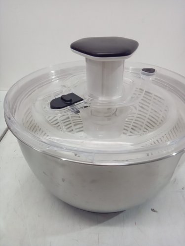 Miu HAND OPERATED DISHWASHER SAFE salad spinner - 6L - STAINLESS STEEL (model: 2863207) image 3