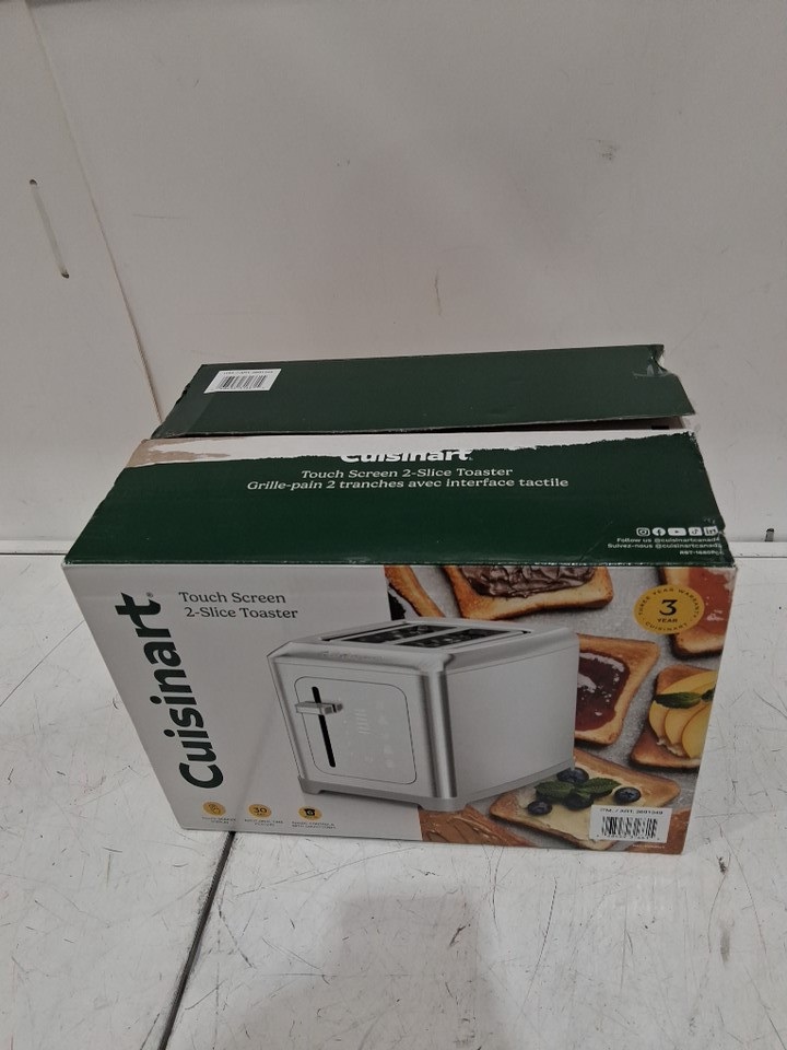 Cuisinart 2-Slice Touch Screen Digital Toaster - stainless steel (model: 2691349 / RBT-1680PCC-1PKC) image 2
