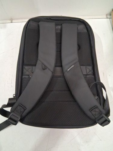 BANGE GENUINE LEATHER LAPTOP ANTI-THEFT BACKPACK WITH TSA-APPROVED LOCK - 18.9" X 12" X 5.5" - fits 15.6" laptops - BLACK (MODEL: 7216) image 5