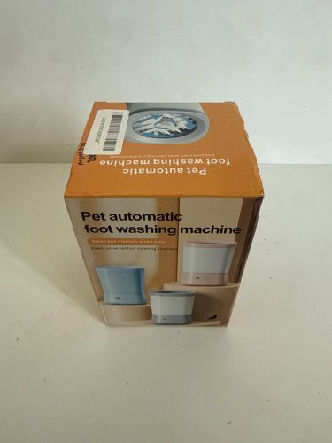 Electric Dog Paw Cleaner for Dogs, 2 Speeds Automatic Dog Foot Paw Washer for Small Medium to Large Cat Dog Pet - ONE SIZE - BLUE (MODEL: CW-04) image 2