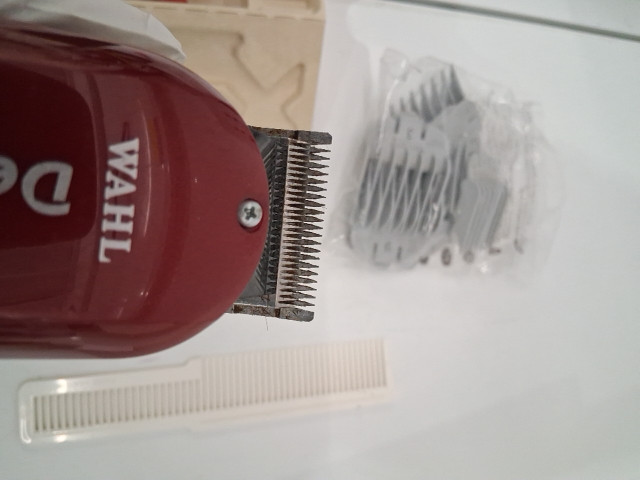 7PC WAHL ALL STAR PROFESSIONAL CLIPPER/TRIMMER  - RED (MODEL: 785340) image 6