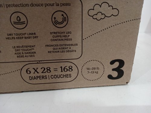 168PK Huggies Little Snugglers Baby Diapers - Size 3 - Winnie The Pooh image 4