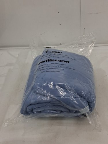 4pc quataly Cooling Comforter Breathable Set - King, Reversible, Cooling - Blue image 2