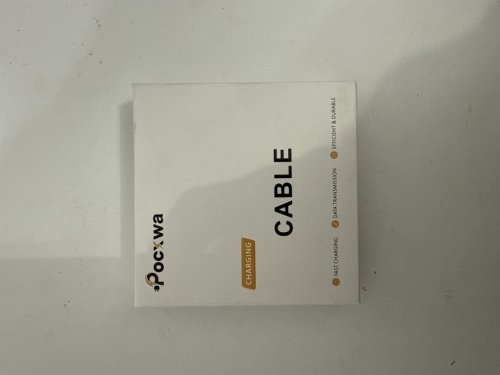 POCXWA USB CHARGER CABLE COMPATABLE WITH IPHONE 4/4S AND iPad 1st 2nd 3rd, iPod Classic - WHITE image 2
