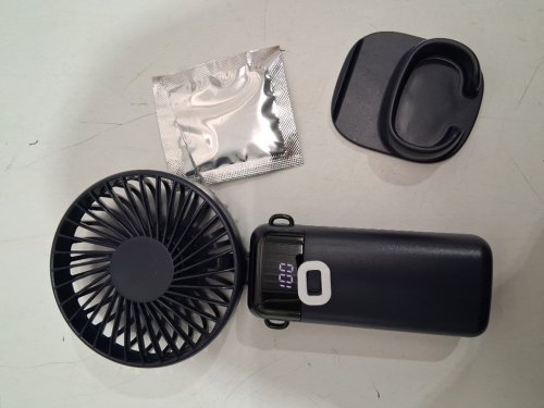 Digital Display Spray fan - navy blue (model: c351) image 3