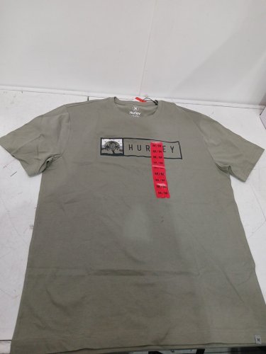 men's Hurley Short Sleeve T-Shirt - medium - GREEN (style:1666611) image 2