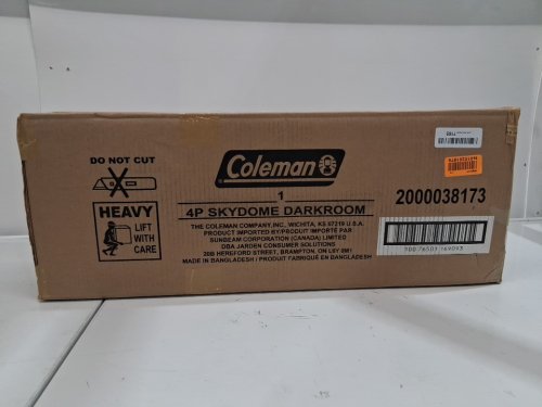 COLEMAN SKYDOME 4 PERSON water-resistant TENT - DARKROOM/multicolor (MODEL: 2000038173) image 2