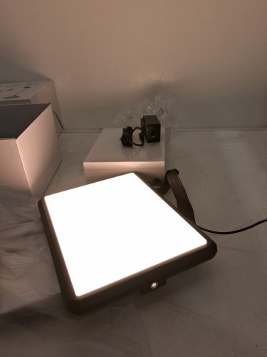 2PK NICEVEEDI LED VIDEO PHOTOGRAPHY LIGHTING KIT WITH TRIPOD STANDS - 2800K-6500K - BLACK (MODEL: NV-L12) image 3