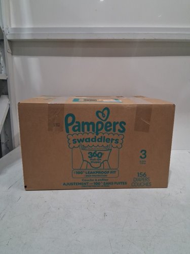 156pk Pampers Swaddlers 360 Pull on diapers - size 3 image 3