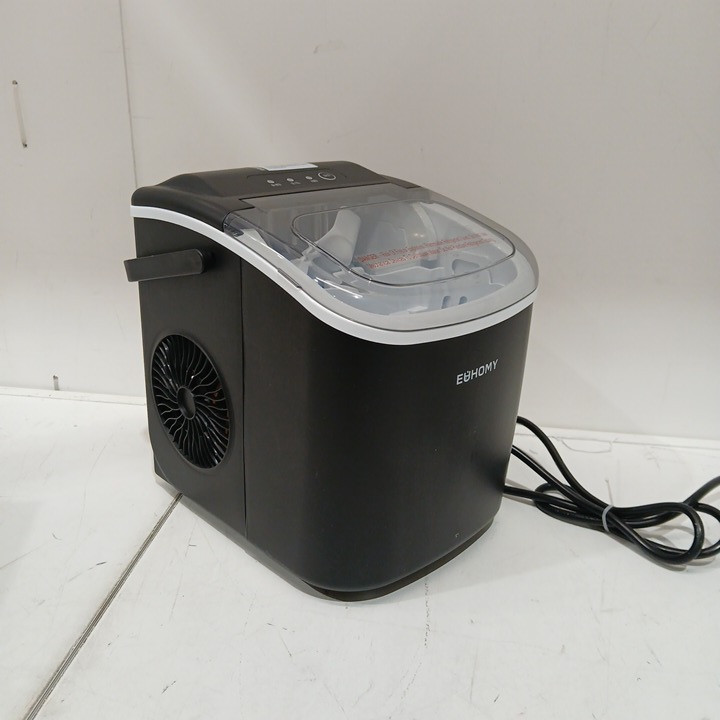 EUHOMY Countertop Ice Maker Machine - MAKES 26LB/Day - BLACK (MODEL: im-06d/IM001-Bbl-CAEH) image 3