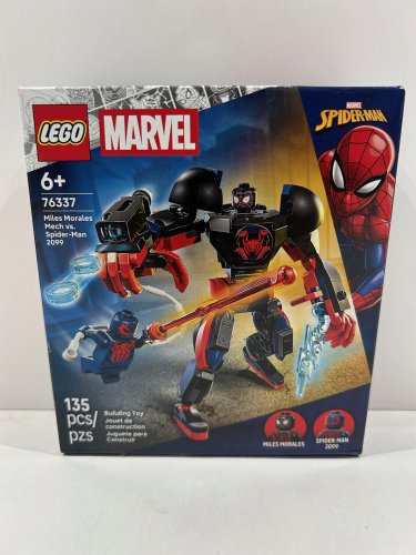 135pc Lego - marvel - miles morales mech vs. Spider-man 2099 (76337) image 3