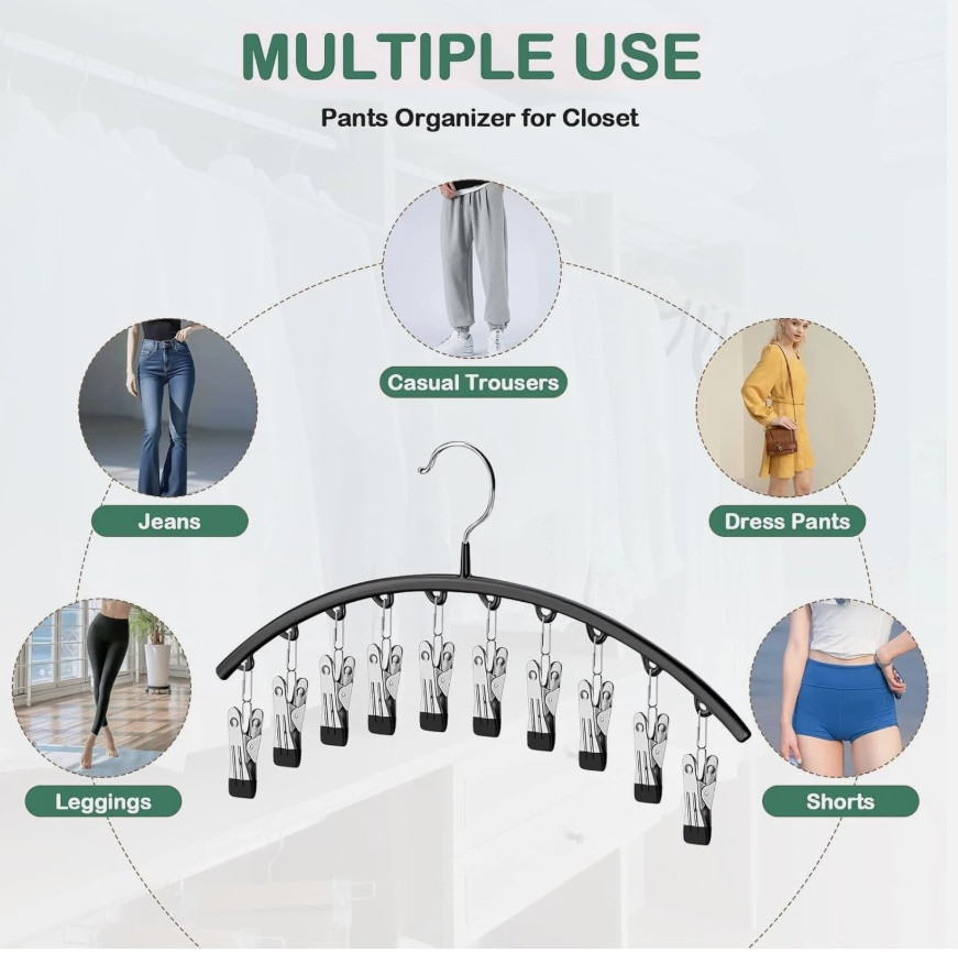 2(2PK) MULTI-PURPOSE HANGERS - 40 CLIPS TOTAL image 2