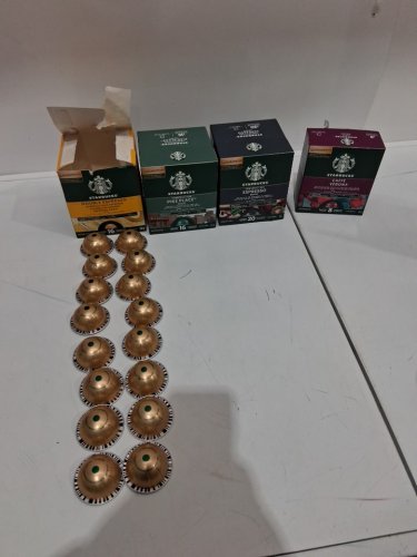 *EXPIRED* 60PK STARBUCKS BY NESPRESSO ROAST & GROUND COFFEE CAPSULES - 596G - Espresso/Double Espresso/Pike Place Roast/Caffe Verona image 3