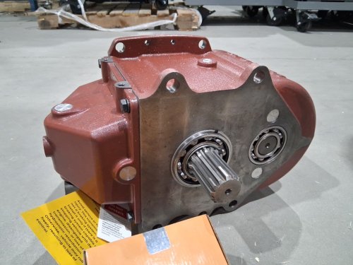 Heavy-Duty Cast Iron Mechanical Transmission Assembly gear box image 7
