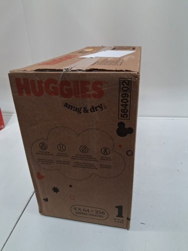 256PK HUGGIES SNUG & DRY BABY DIAPERS - SIZE 1 image 2