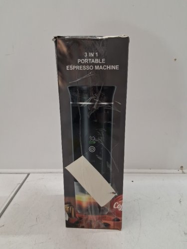 PORTABLE 3-IN-1 COFFEE/ESPRESSO MAKER - WHITE (MODEL: KF-JN-02) image 5