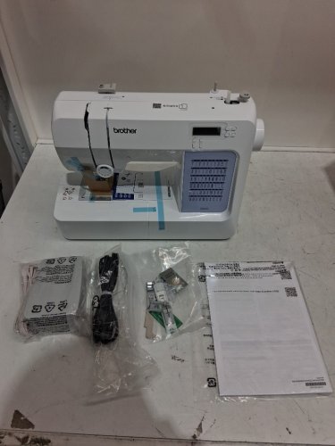 BROTHER COMPUTERIZED SEWING MACHINE WITH 60 BUILT-IN STITCHES & LCD DISPLAY - WHITE (MODEL: CS5055) image 3