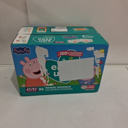 86PK PAMPERS Easy Ups DISPOSABLE Training Underwear - 4T-5T - PEPPA pig image 2