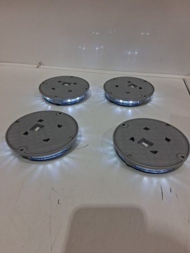 4pk Solplex  Solar Ground Lights - grey image 3