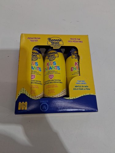 3pk banana boat tear free spray sunscreen spf 50+ - 226g each - YELLOW (MODEL: 1745131) image 2