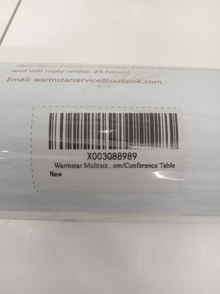 Warmstar Clear Table Protector for rectangle table  - 36" x 60" - clear image 5