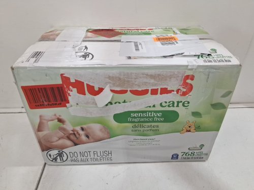 448PK HUGGIES NATURAL CARE DISNEY THEMED SENSITIVE UNSCENTED BABY WIPES - 7 X 64PK (448PK TOTAL) - WINNIE THE POOH image 2