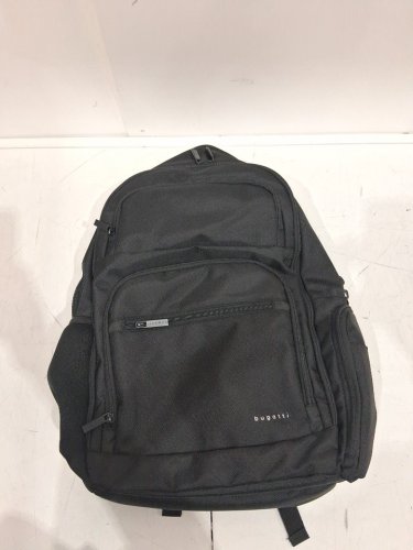 BUGATTI ULTIMATE BACKPACK WITH RFID ZIPPER POCKET & laptop pocket for up to 15.4" laptops - 40L - BLACK (MODEL: 1805676) image 2